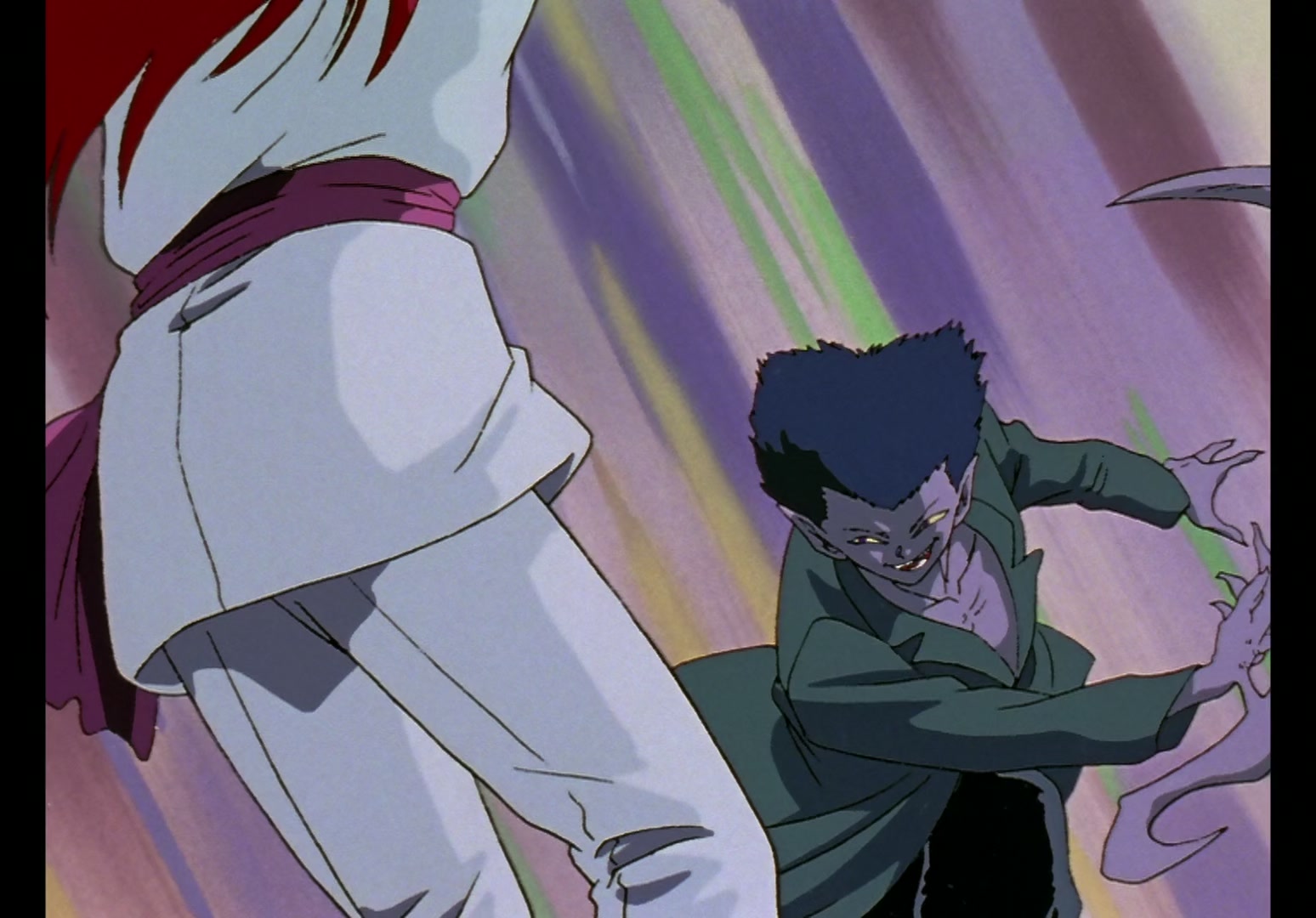 Yu Yu Hakusho Ep 30: Dragon of the Darkness Flame @ 00:01:38