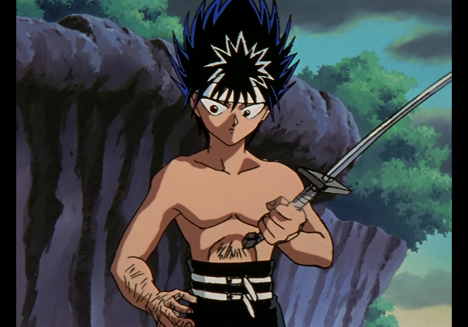 Yu Yu Hakusho Ep 32: Knife Edge Death-Match @ 00:21:51