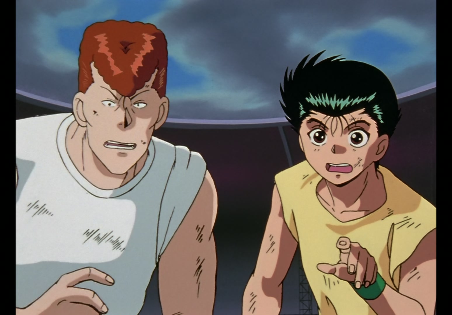 Yu Yu Hakusho Ep 35: Glimpse Beneath the Mask @ 00:08:42