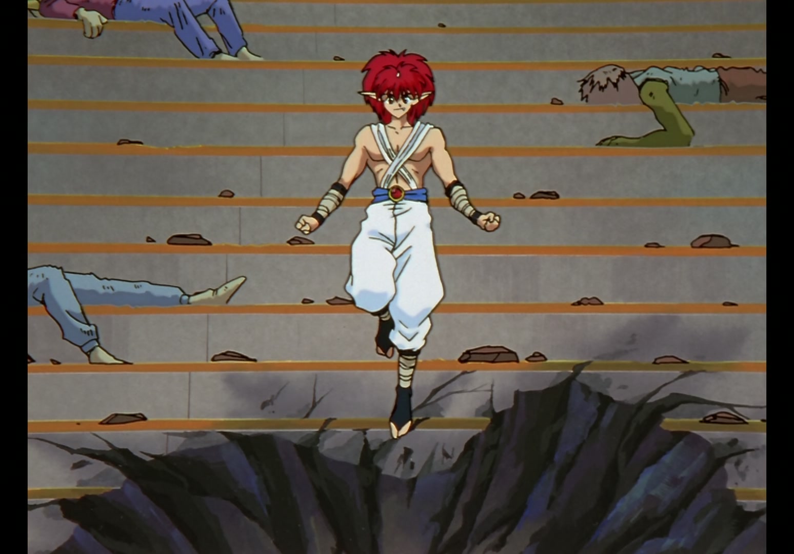 Yu Yu Hakusho Ep 40: Jin, the Wind Master @ 00:07:27