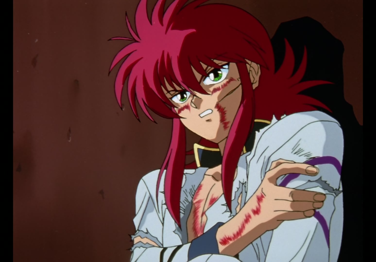 Yu Yu Hakusho Ep 43: The Masked Fighter Revealed @ 00:01:34