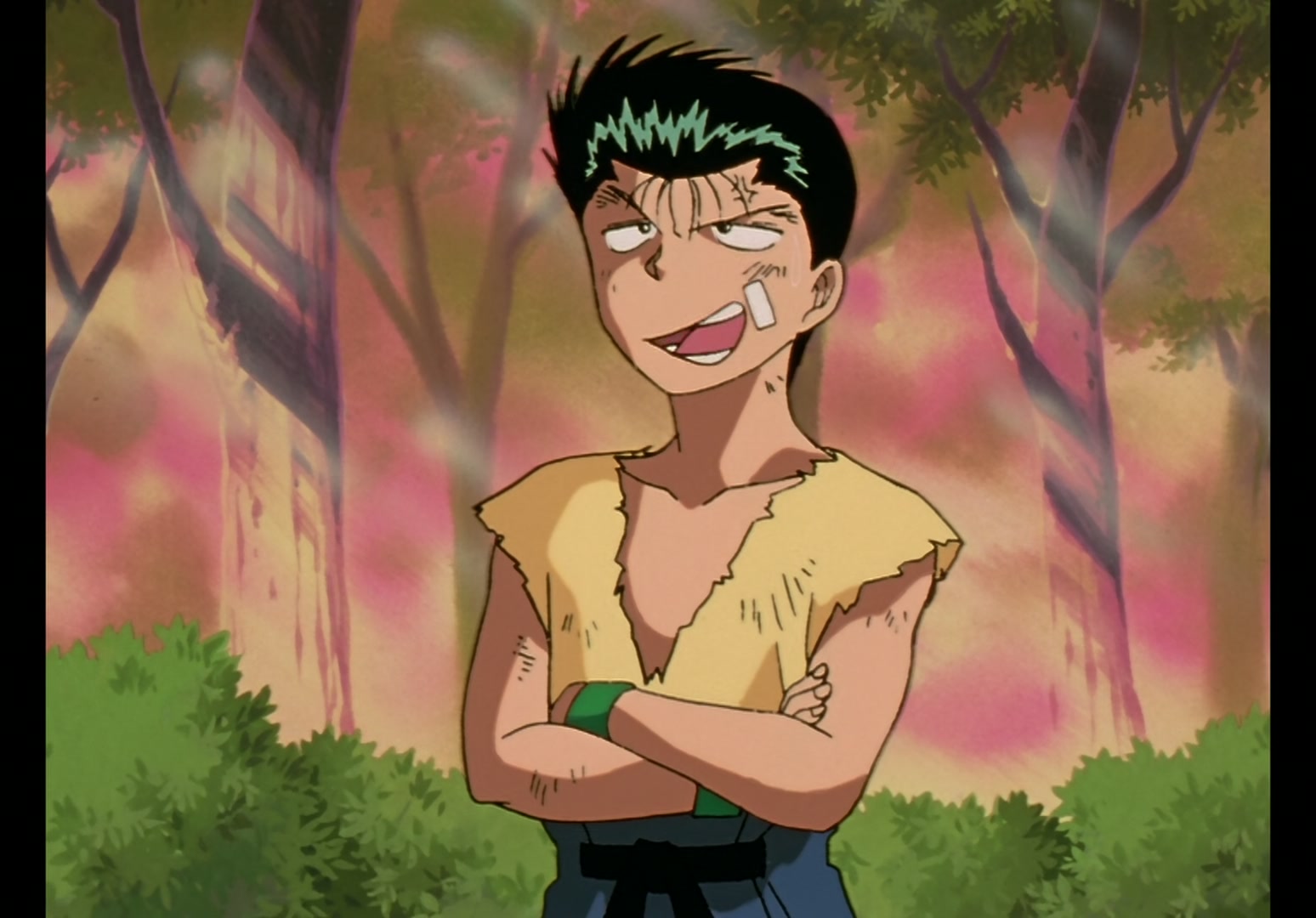 Yu Yu Hakusho Ep 43: The Masked Fighter Revealed @ 00:02:46