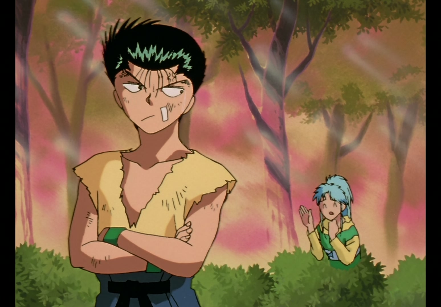 Yu Yu Hakusho Ep 43: The Masked Fighter Revealed @ 00:02:50