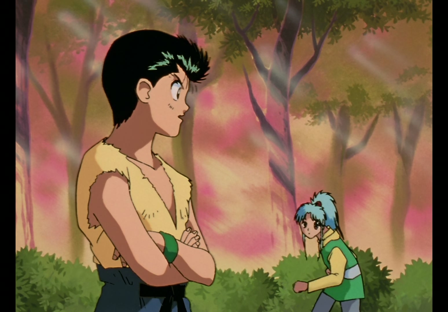 Yu Yu Hakusho Ep 43: The Masked Fighter Revealed @ 00:02:54