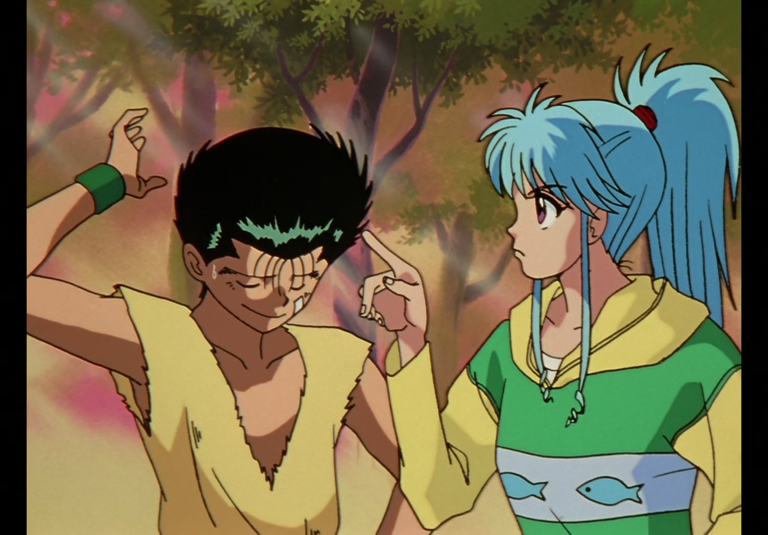Yu Yu Hakusho Ep 43: The Masked Fighter Revealed @ 00:03:20