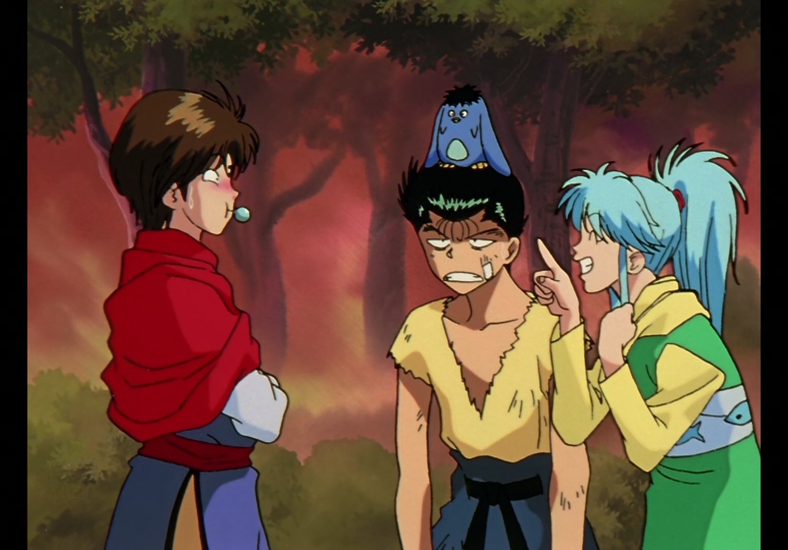 Yu Yu Hakusho Ep 43: The Masked Fighter Revealed @ 00:05:40