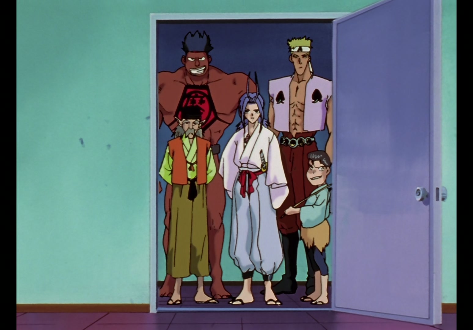 Yu Yu Hakusho Ep 43: The Masked Fighter Revealed @ 00:13:57