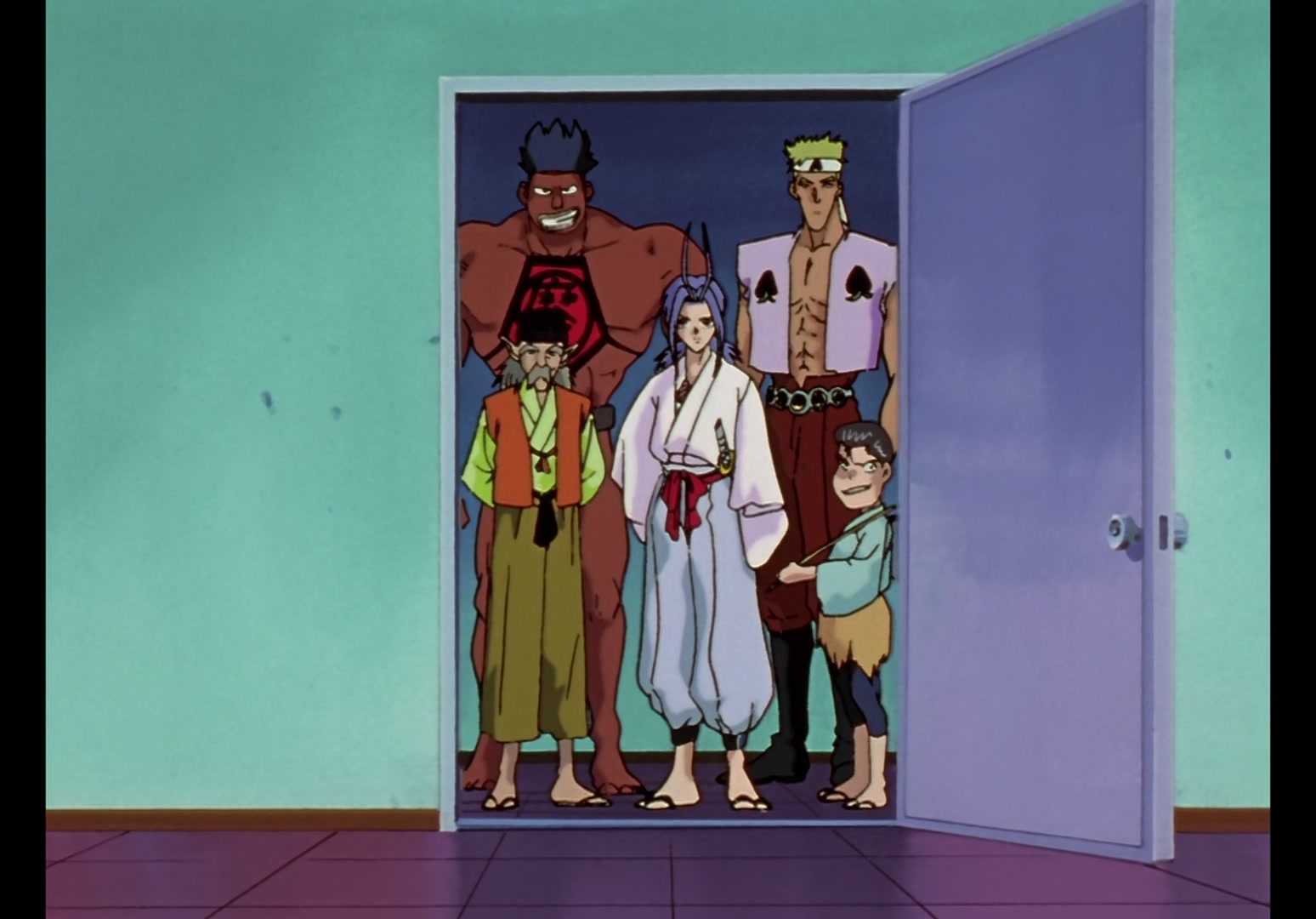 Yu Yu Hakusho Ep 43: The Masked Fighter Revealed @ 00:14:01