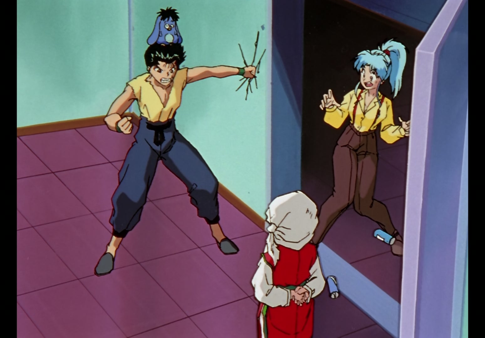 Yu Yu Hakusho Ep 43: The Masked Fighter Revealed @ 00:15:17