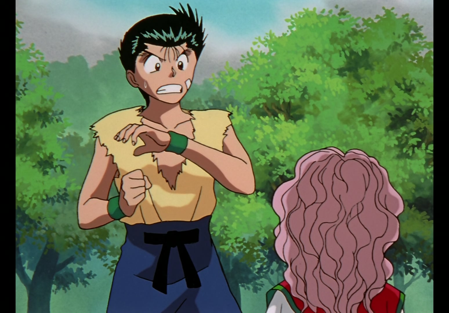 Yu Yu Hakusho Ep 43: The Masked Fighter Revealed @ 00:19:27