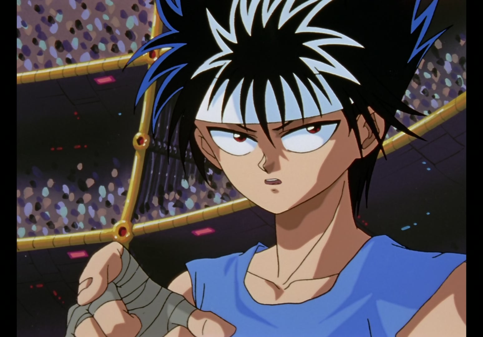 Yu Yu Hakusho Ep 45: Hiei Battles On @ 00:02:12