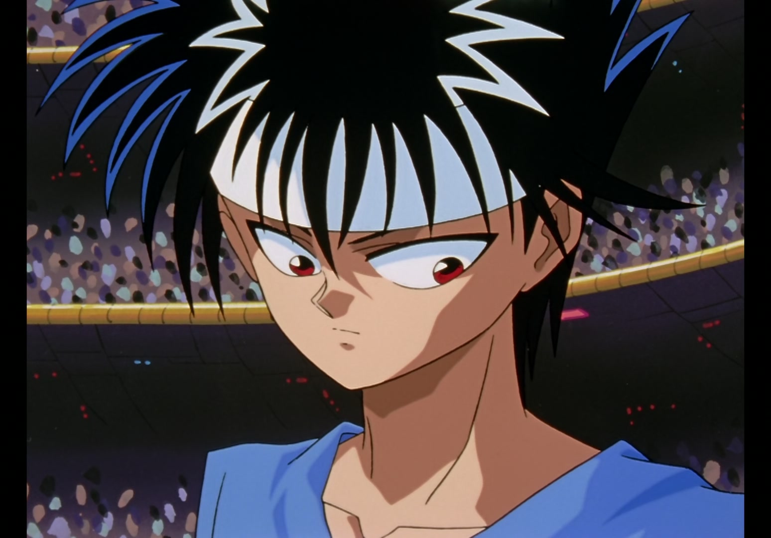 Yu Yu Hakusho Ep 45: Hiei Battles On @ 00:02:46