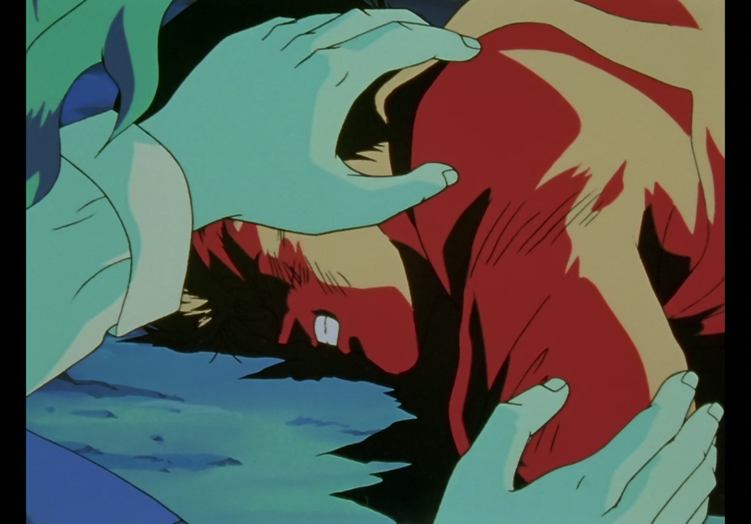Yu Yu Hakusho Ep 45: Hiei Battles On @ 00:04:02