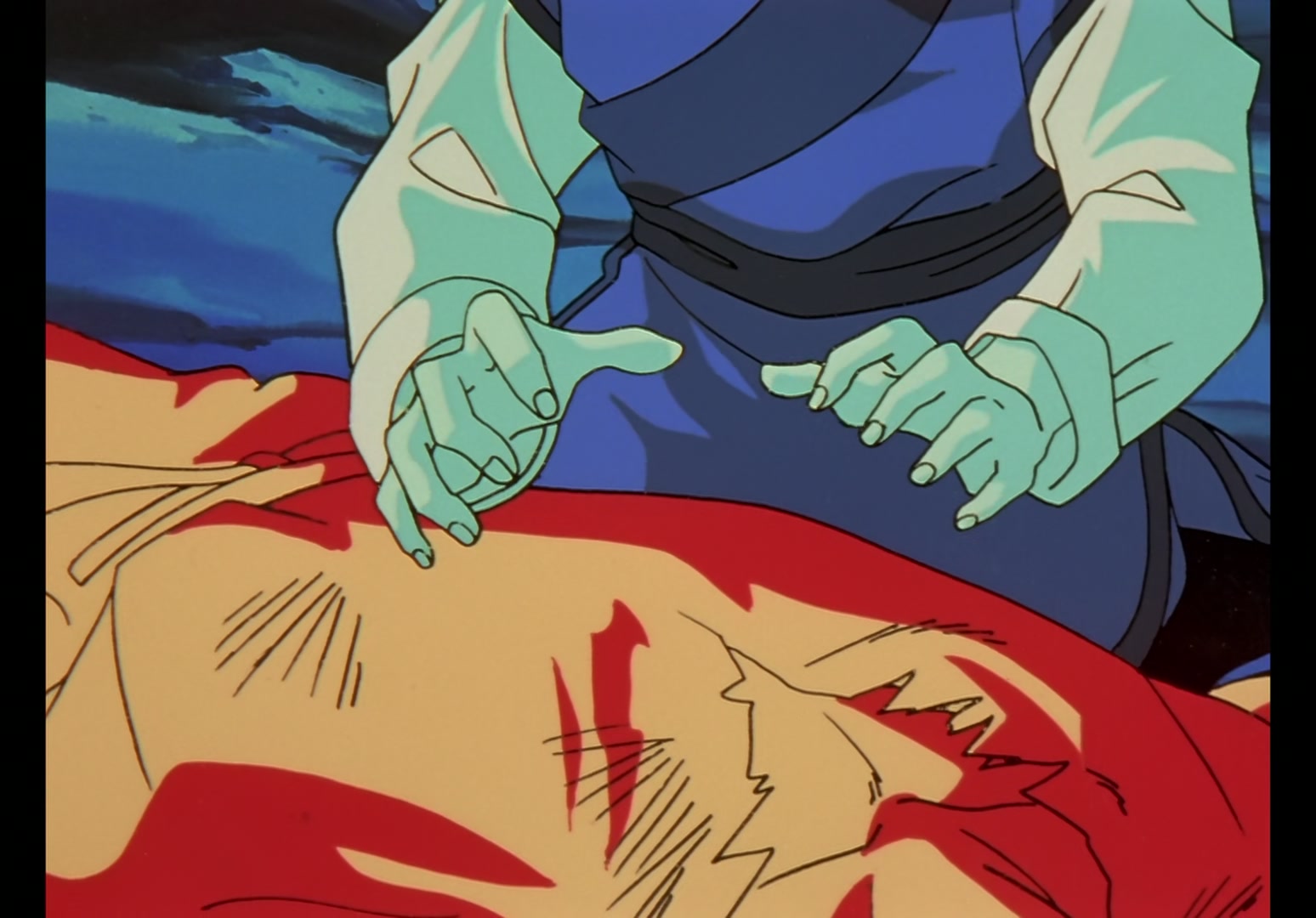 Yu Yu Hakusho Ep 45: Hiei Battles On @ 00:04:21