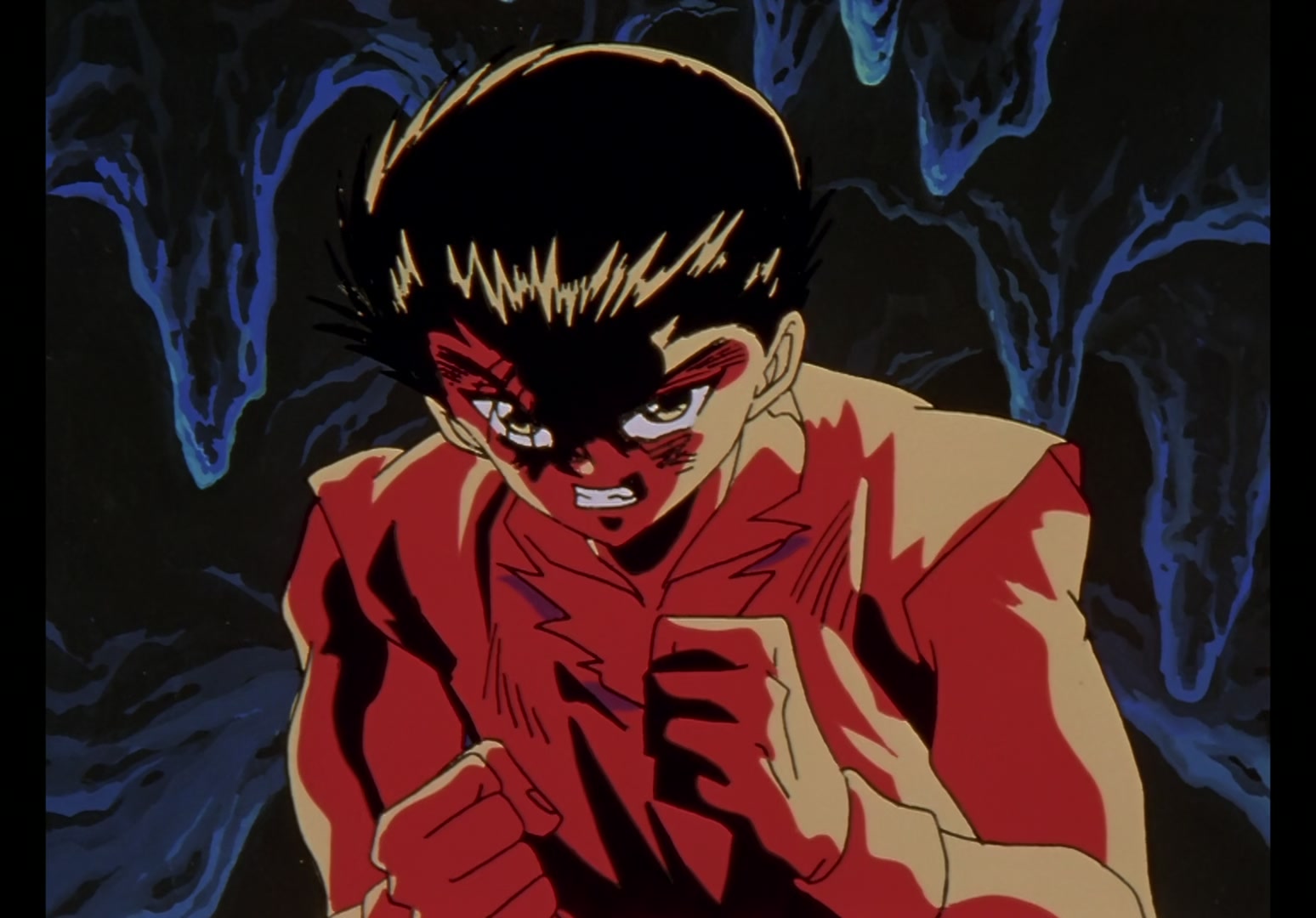 Yu Yu Hakusho Ep 45: Hiei Battles On @ 00:05:14