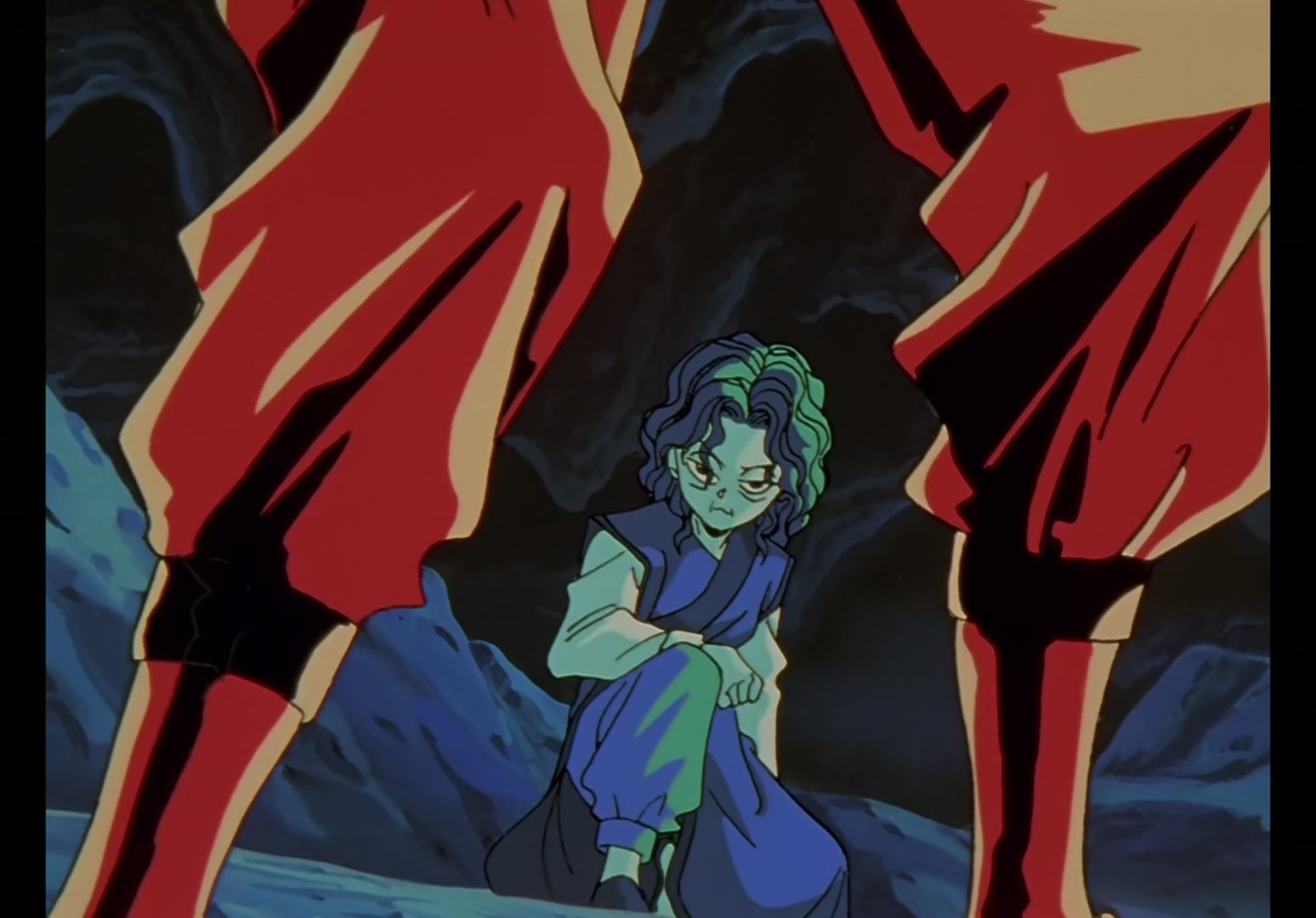 Yu Yu Hakusho Ep 45: Hiei Battles On @ 00:05:18