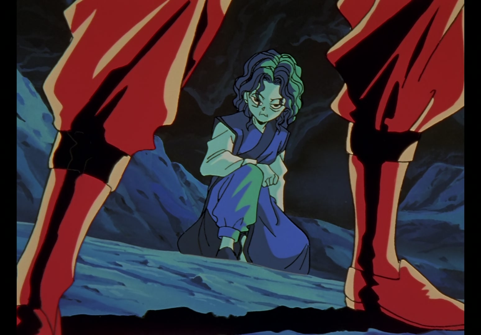 Yu Yu Hakusho Ep 45: Hiei Battles On @ 00:05:21