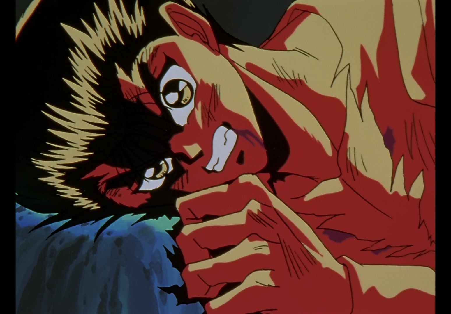 Yu Yu Hakusho Ep 45: Hiei Battles On @ 00:05:48