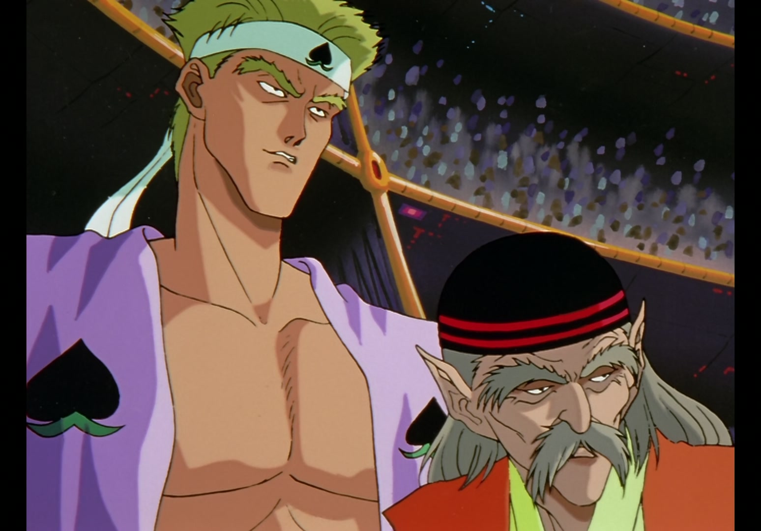 Yu Yu Hakusho Ep 45: Hiei Battles On @ 00:06:45