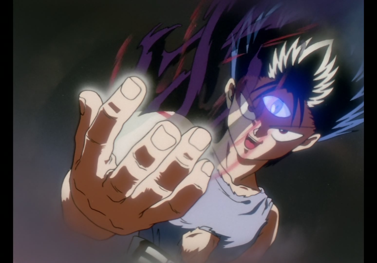 Yu Yu Hakusho Ep 45: Hiei Battles On @ 00:07:00
