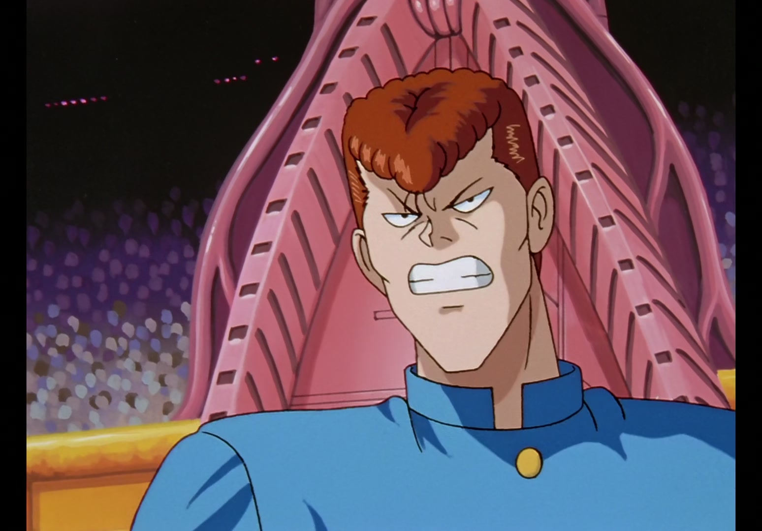 Yu Yu Hakusho Ep 45: Hiei Battles On @ 00:08:05