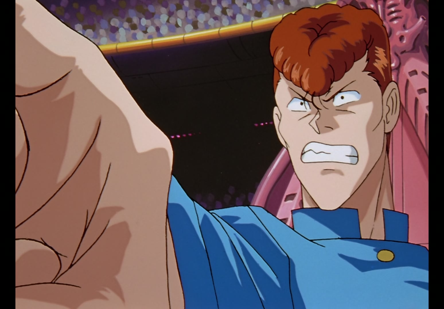 Yu Yu Hakusho Ep 45: Hiei Battles On @ 00:08:08