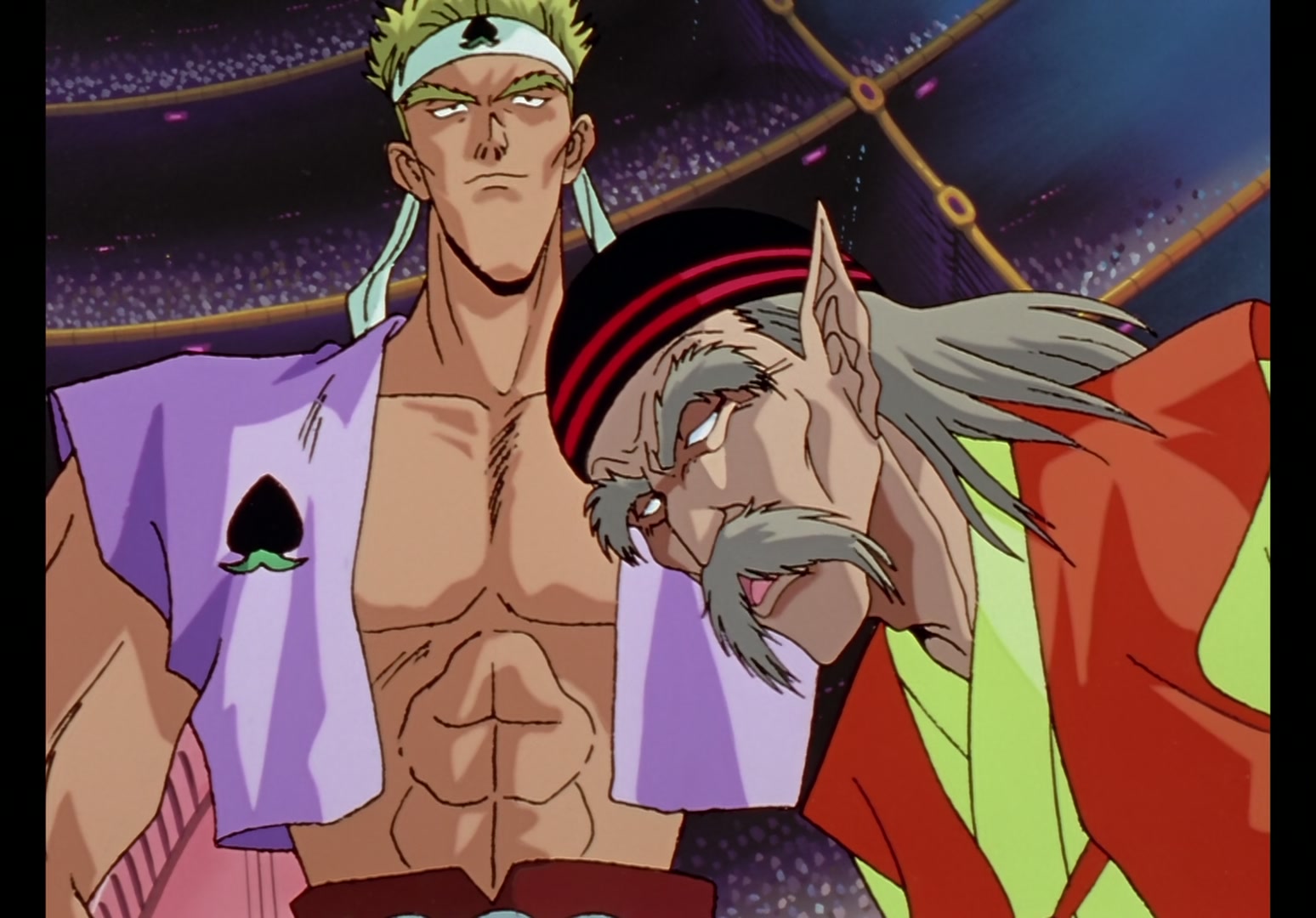 Yu Yu Hakusho Ep 45: Hiei Battles On @ 00:08:24