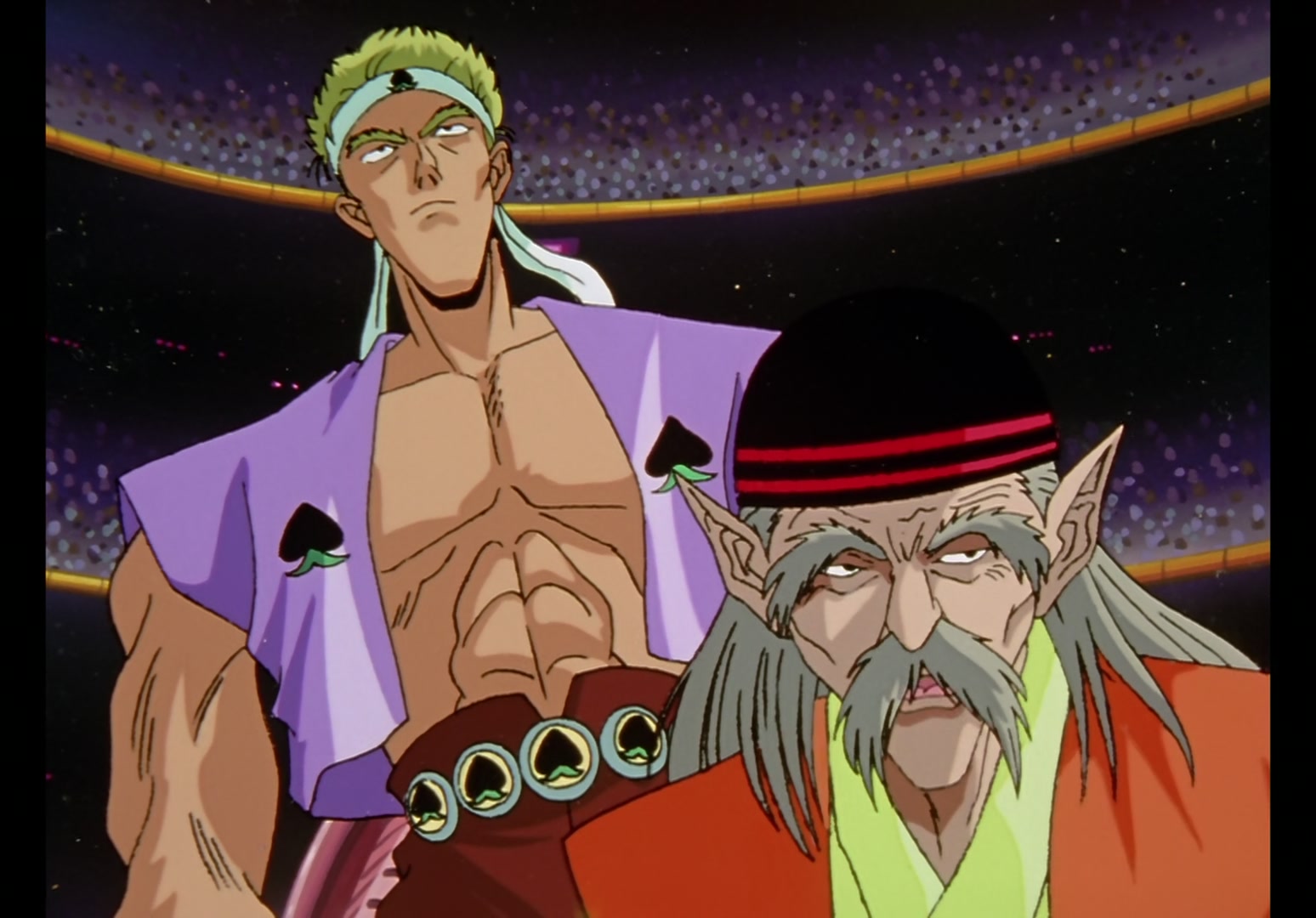 Yu Yu Hakusho Ep 45: Hiei Battles On @ 00:08:35