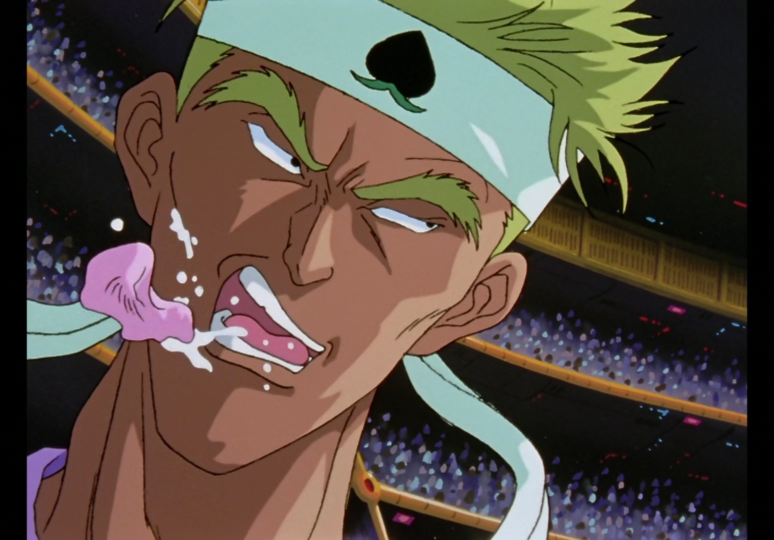 Yu Yu Hakusho Ep 45: Hiei Battles On @ 00:08:54