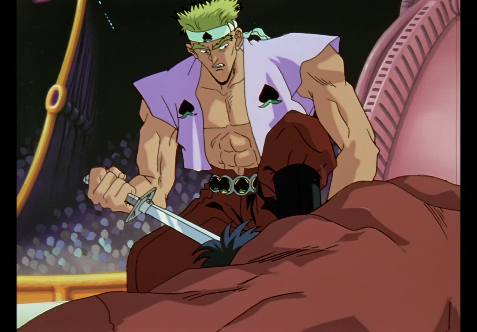 Yu Yu Hakusho Ep 45: Hiei Battles On @ 00:09:09