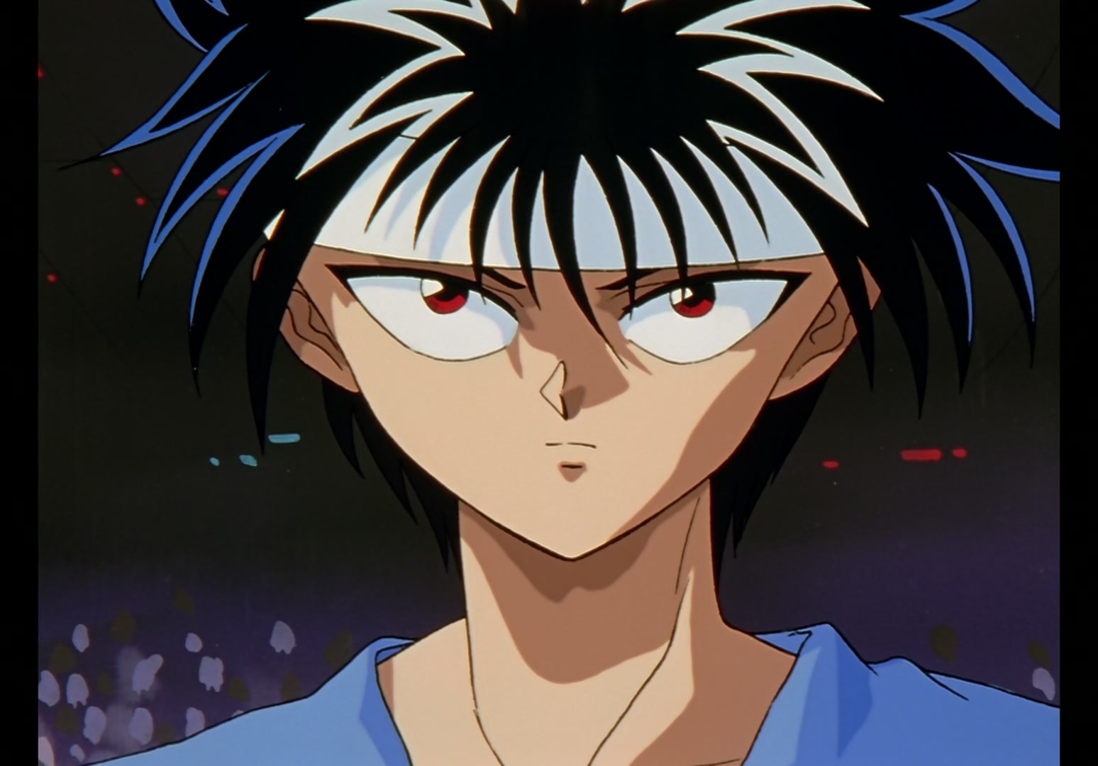 Yu Yu Hakusho Ep 45: Hiei Battles On @ 00:09:24