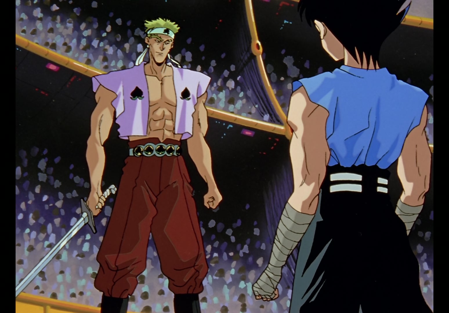 Yu Yu Hakusho Ep 45: Hiei Battles On @ 00:09:28