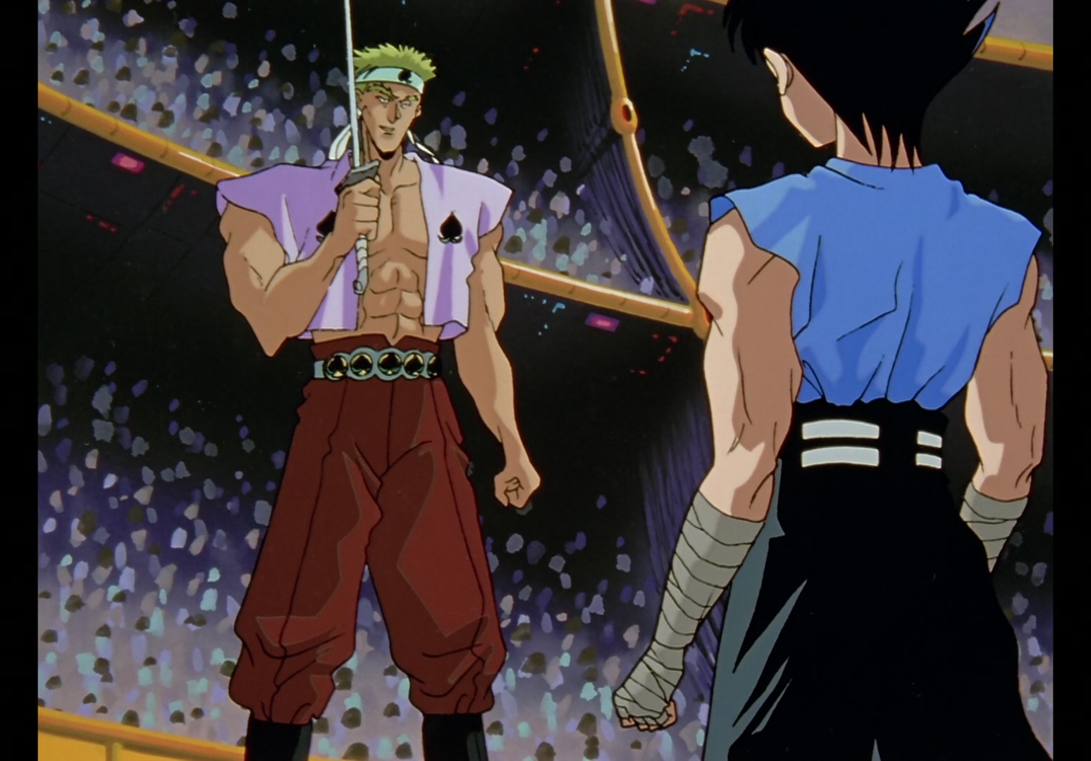 Yu Yu Hakusho Ep 45: Hiei Battles On @ 00:09:39