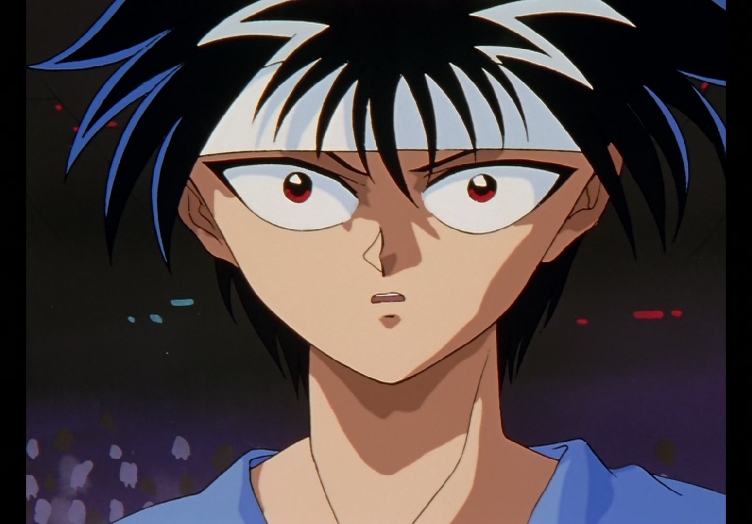 Yu Yu Hakusho Ep 45: Hiei Battles On @ 00:09:47