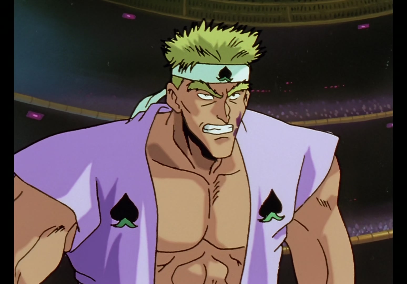 Yu Yu Hakusho Ep 45: Hiei Battles On @ 00:10:06