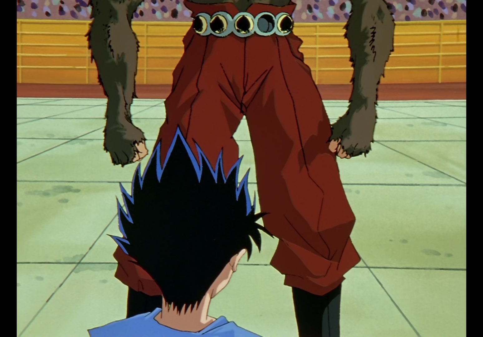 Yu Yu Hakusho Ep 45: Hiei Battles On @ 00:11:56