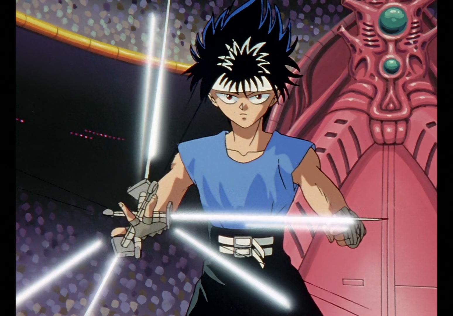 Yu Yu Hakusho Ep 45: Hiei Battles On @ 00:12:03