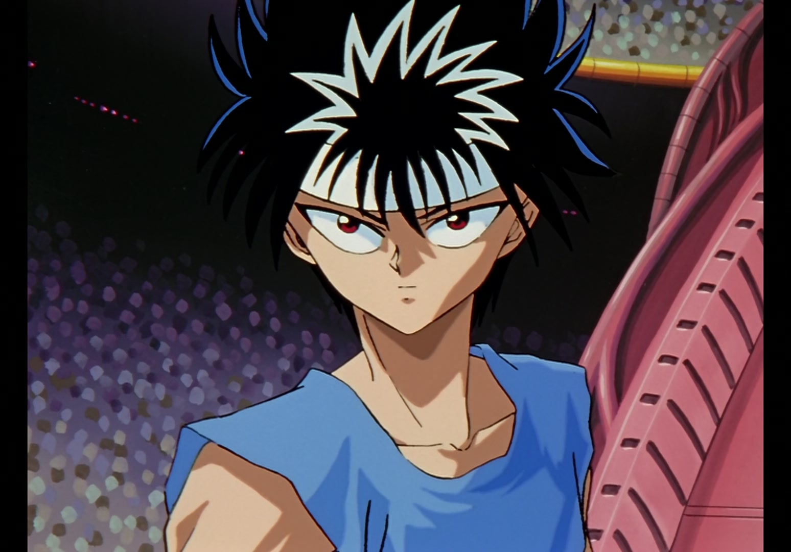 Yu Yu Hakusho Ep 45: Hiei Battles On @ 00:12:49