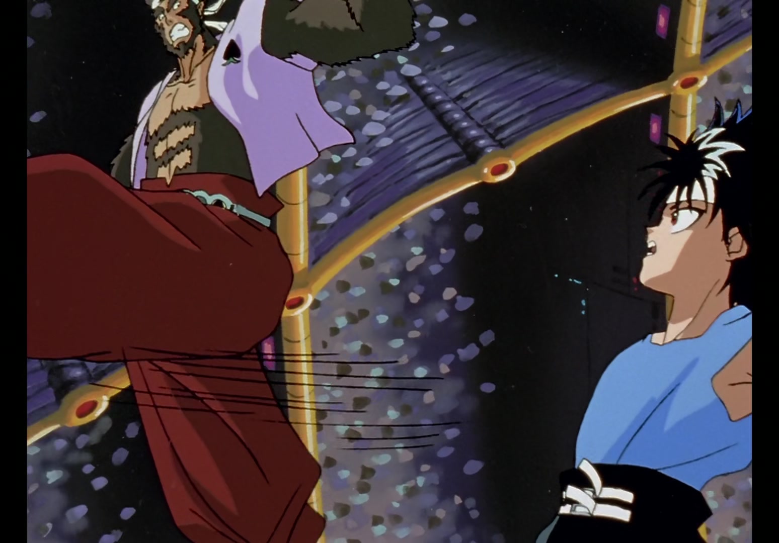 Yu Yu Hakusho Ep 45: Hiei Battles On @ 00:12:57