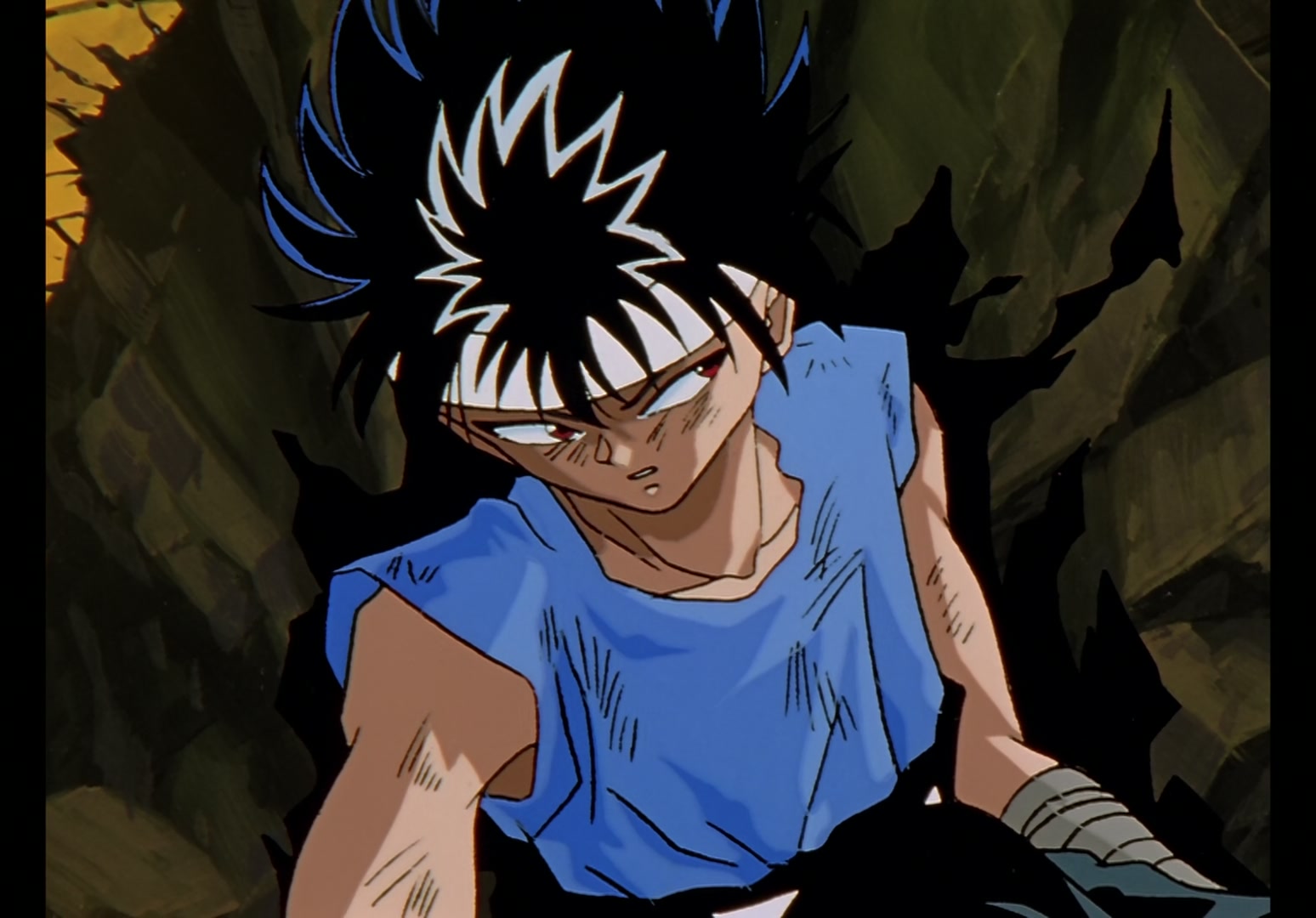 Yu Yu Hakusho Ep 45: Hiei Battles On @ 00:13:38