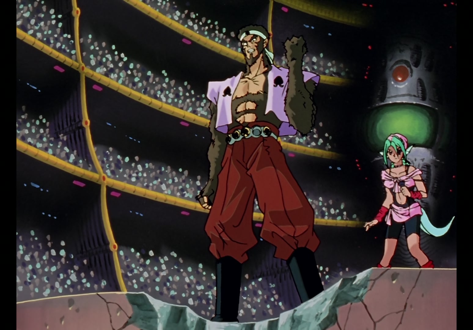 Yu Yu Hakusho Ep 45: Hiei Battles On @ 00:13:50