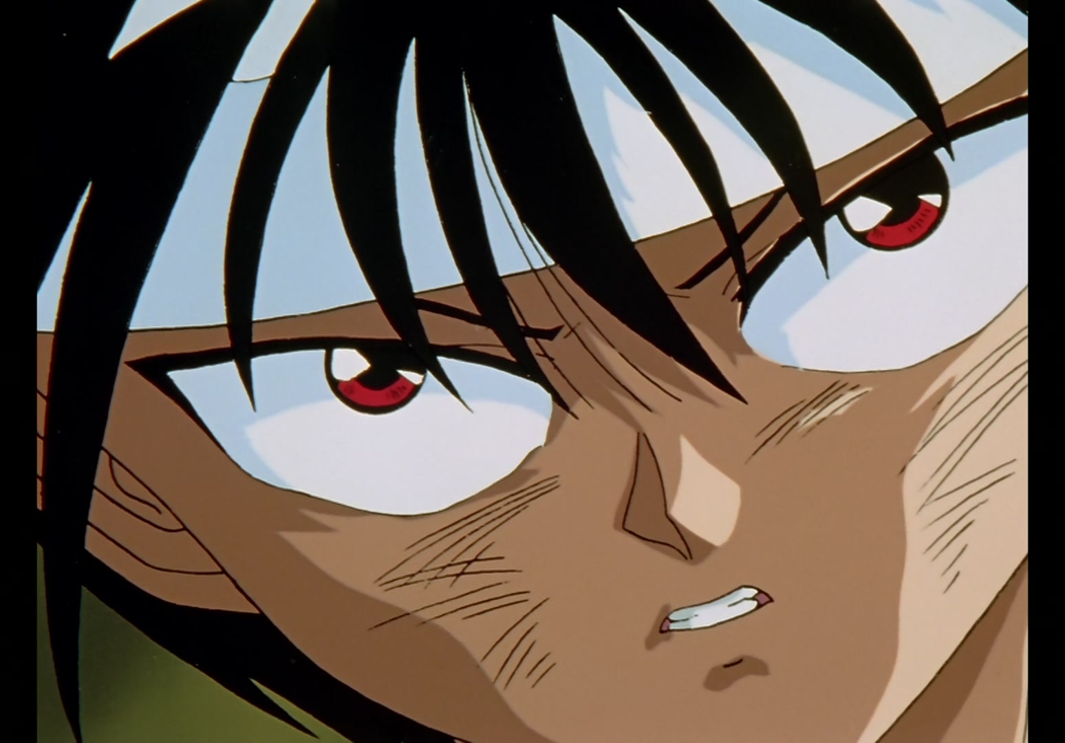 Yu Yu Hakusho Ep 45: Hiei Battles On @ 00:13:53