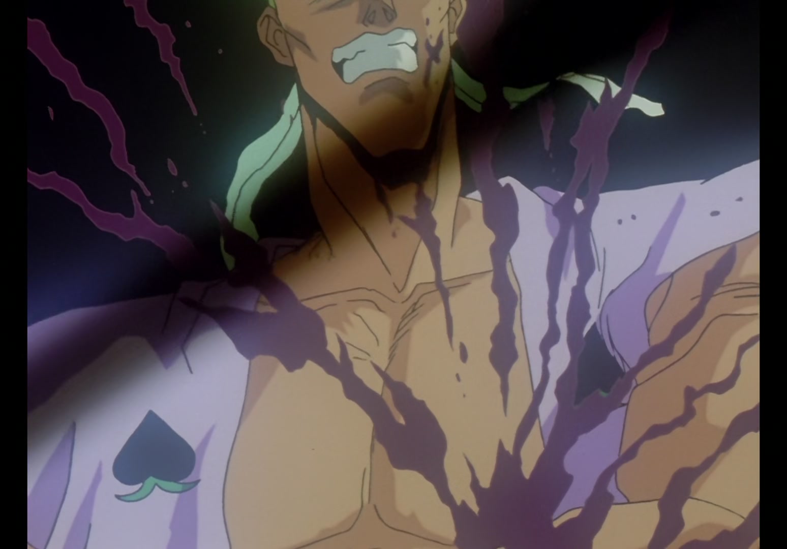 Yu Yu Hakusho Ep 45: Hiei Battles On @ 00:13:57