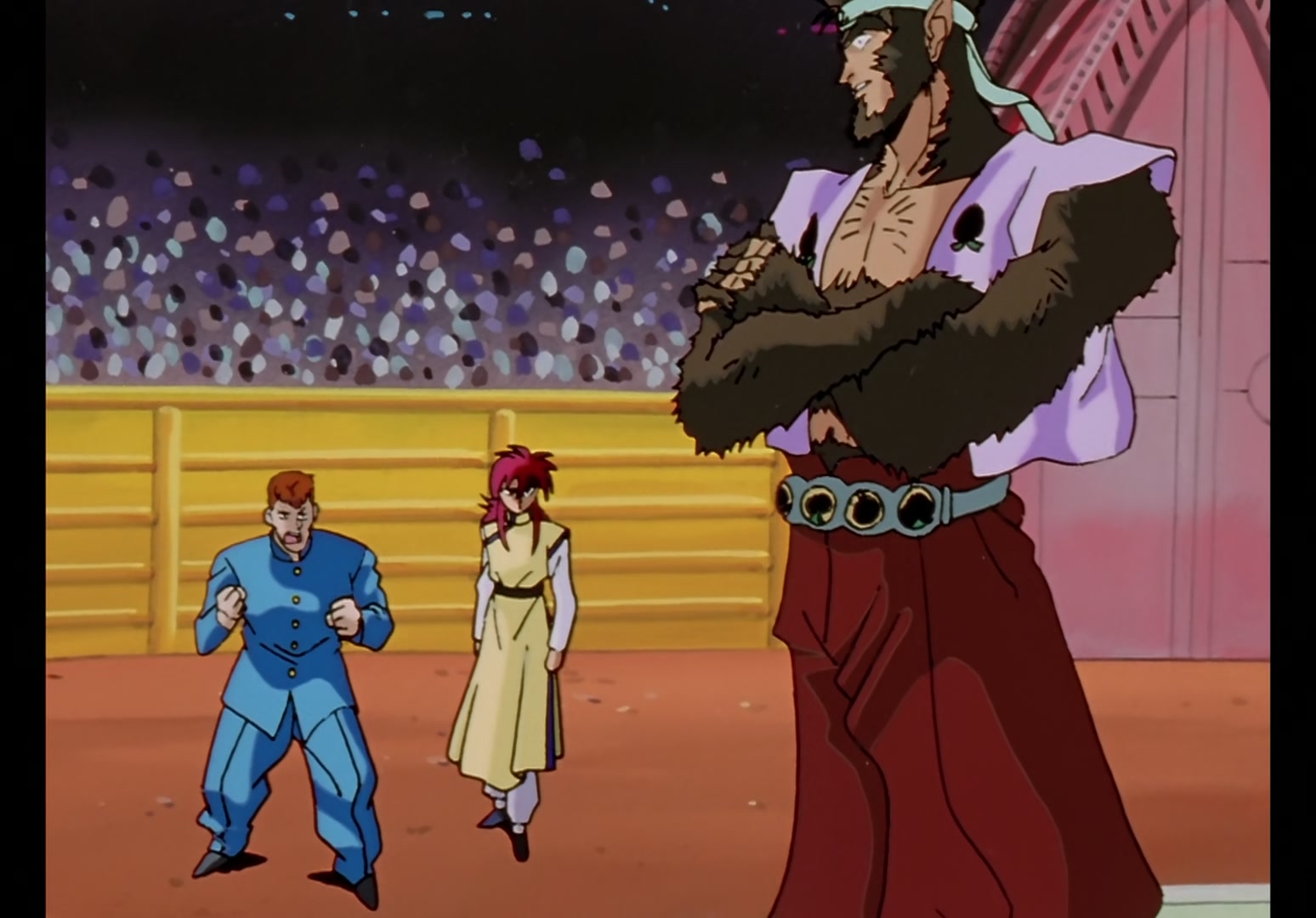 Yu Yu Hakusho Ep 45: Hiei Battles On @ 00:14:09