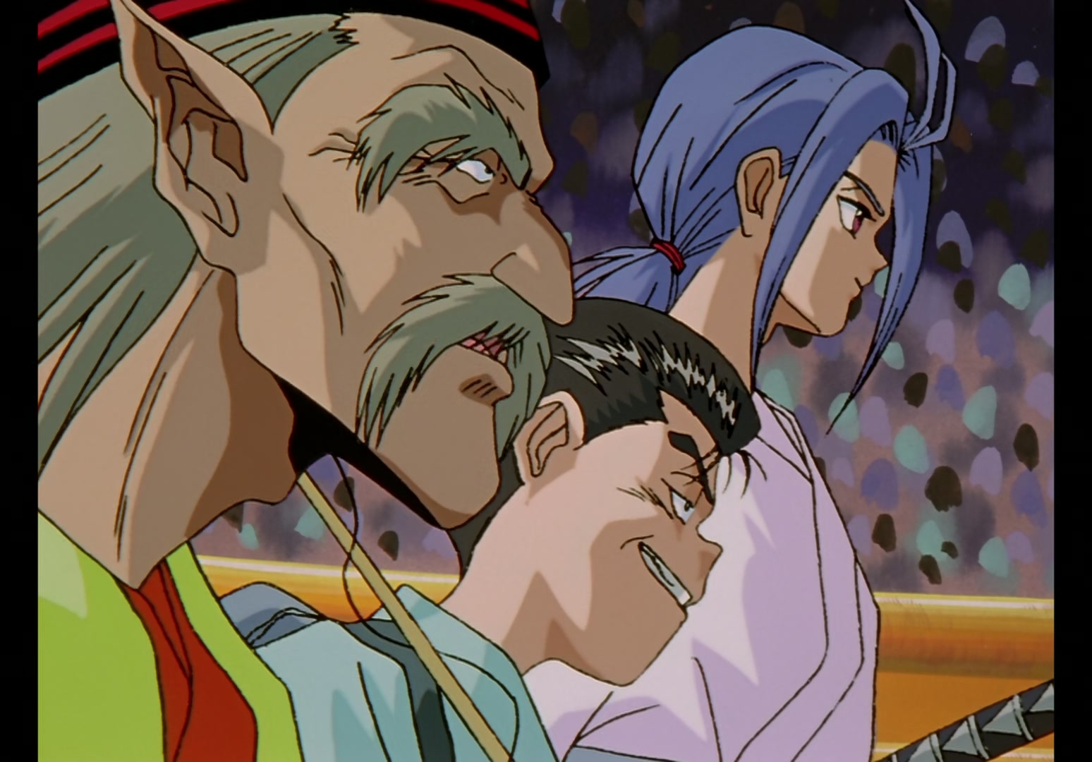 Yu Yu Hakusho Ep 45: Hiei Battles On @ 00:14:20