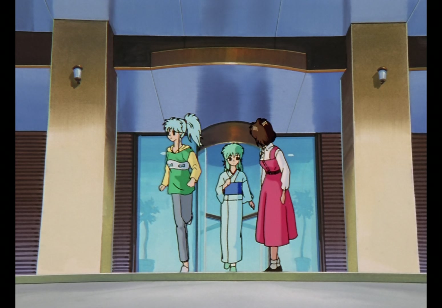 Yu Yu Hakusho Ep 45: Hiei Battles On @ 00:14:54