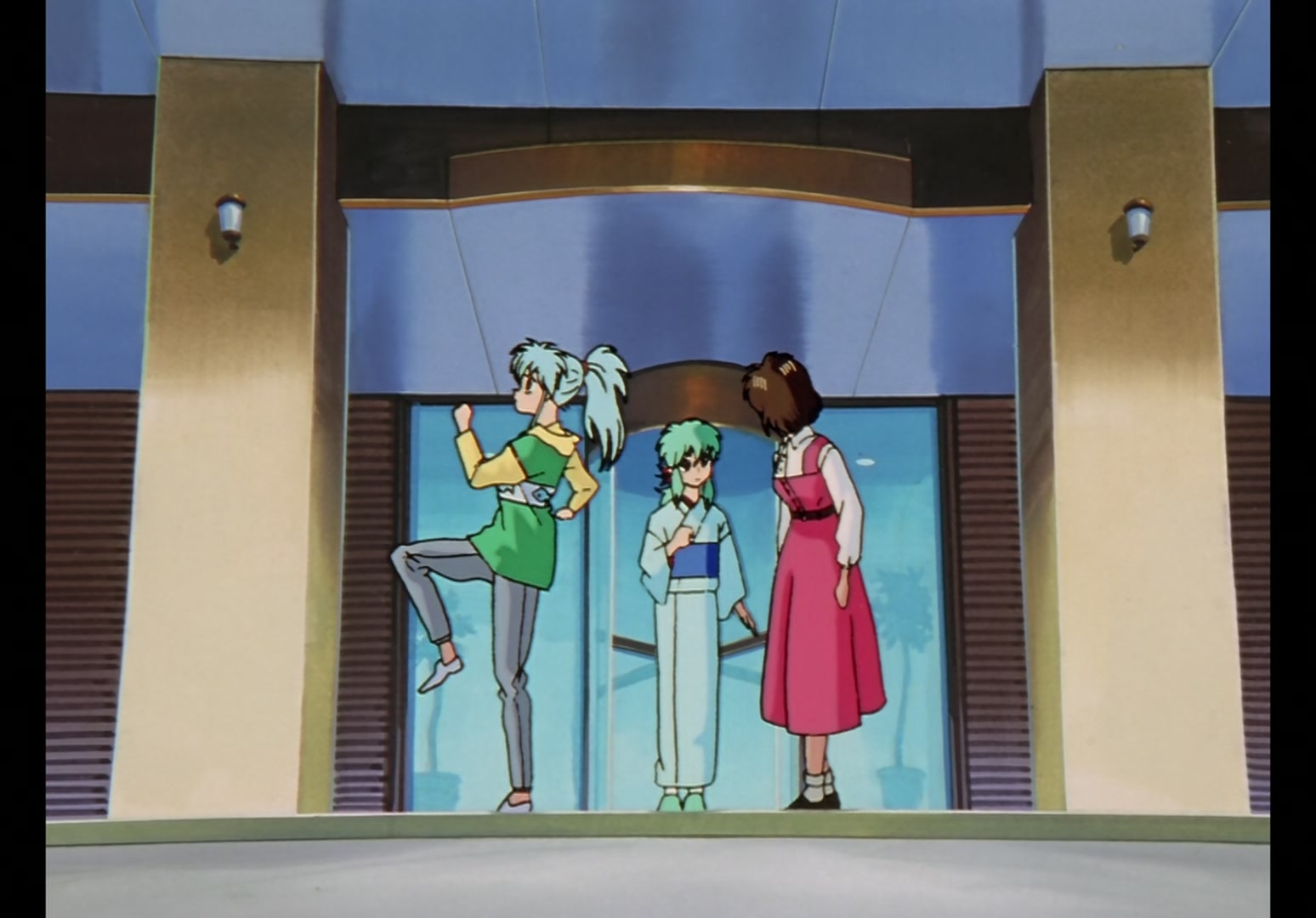 Yu Yu Hakusho Ep 45: Hiei Battles On @ 00:14:58
