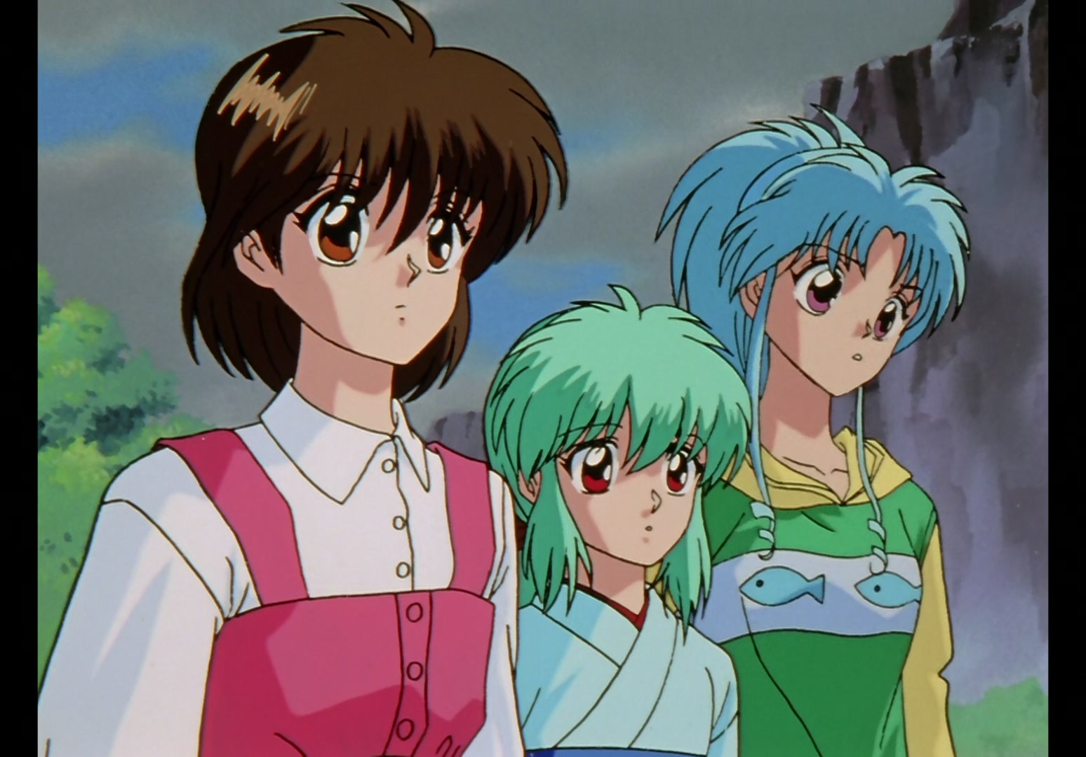 Yu Yu Hakusho Ep 45: Hiei Battles On @ 00:15:05