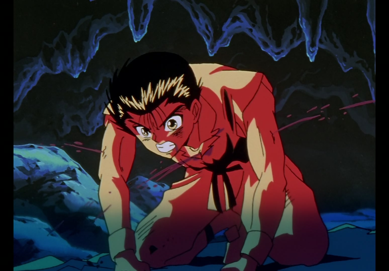 Yu Yu Hakusho Ep 45: Hiei Battles On @ 00:15:43
