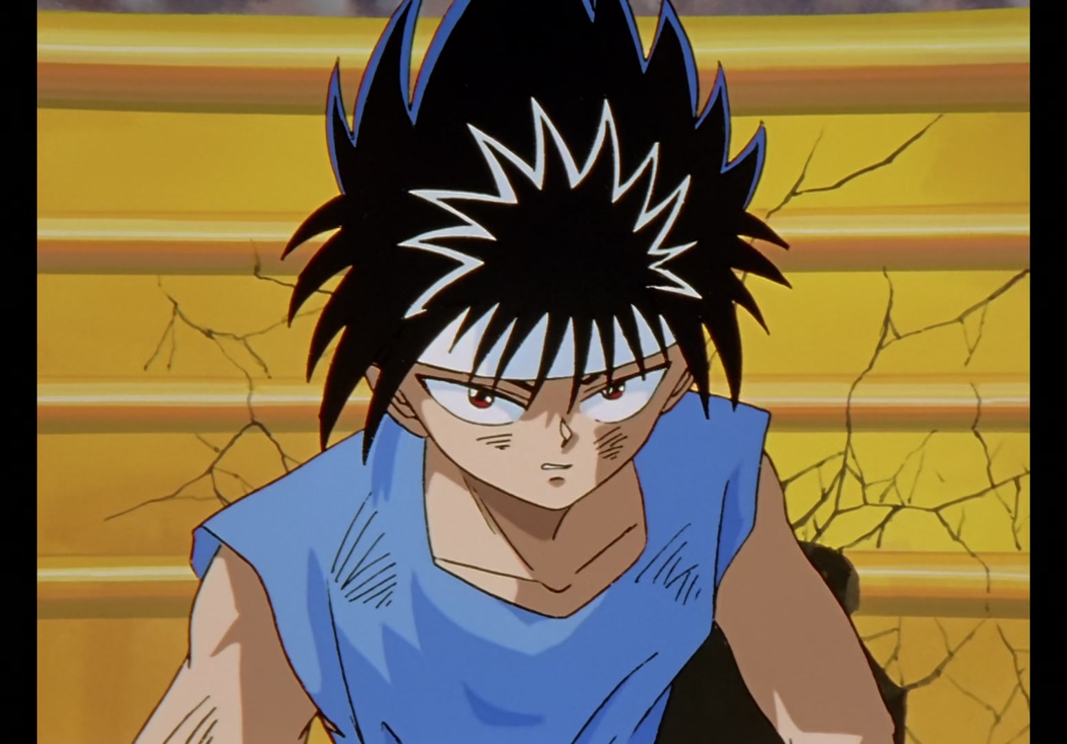 Yu Yu Hakusho Ep 45: Hiei Battles On @ 00:16:10